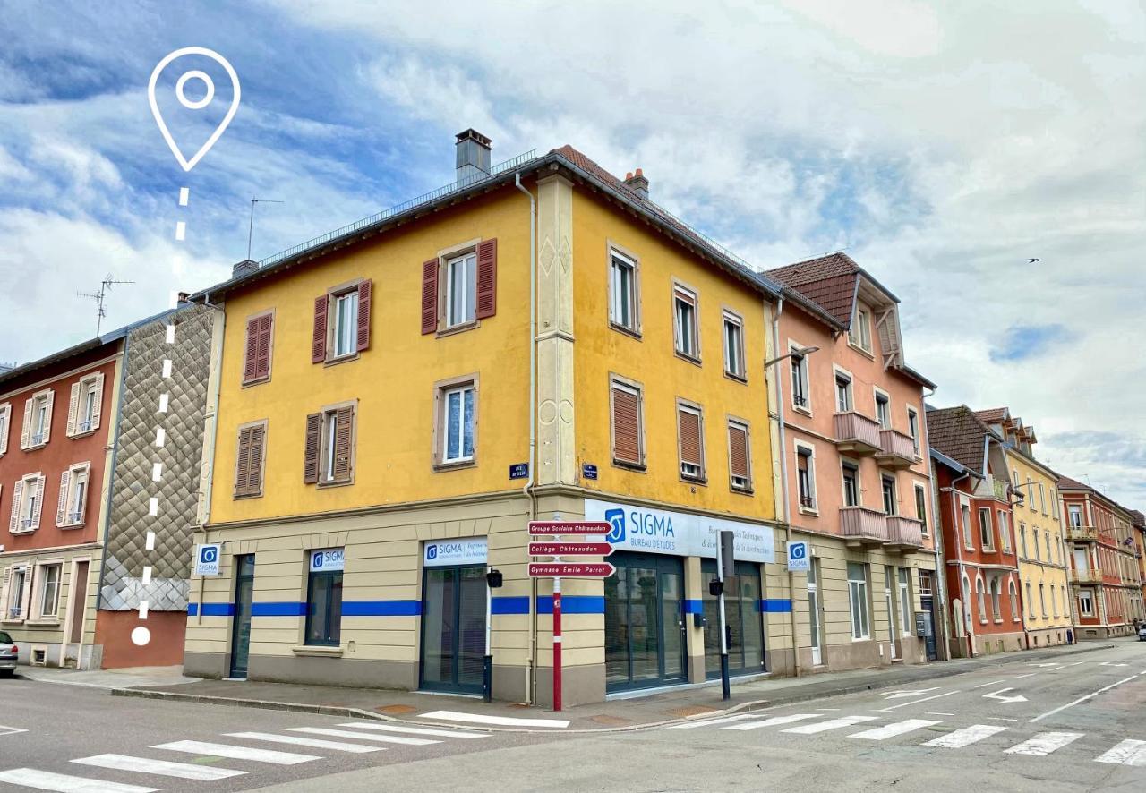 Apartmán Magnifique T2 40M2 Lumineux, Moderne Et Renove Avec Fibre Belfort Exteriér fotografie